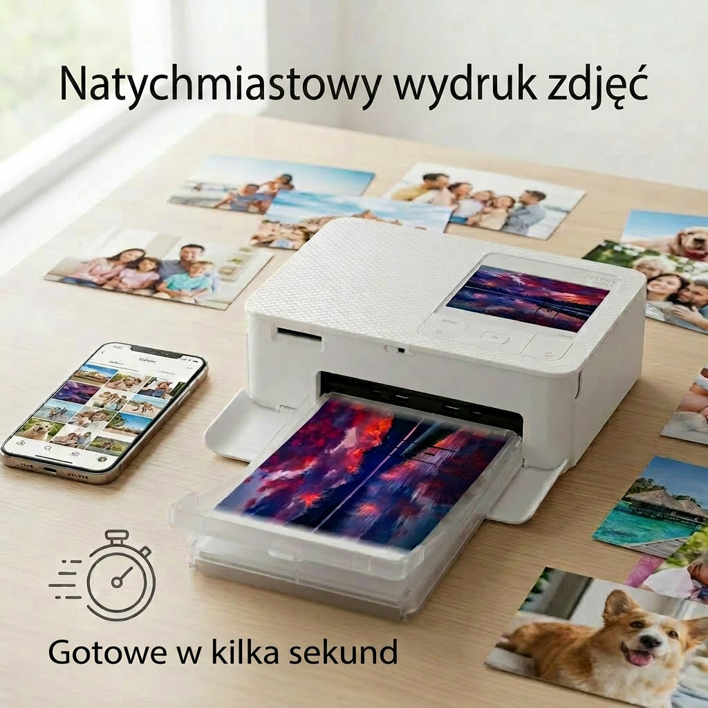 Inta Print InstaPrint – Drukuj zdjęcia natychmiast bez kabli i tuszu